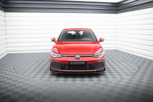 Frontlippe V.2 + Flaps passend für VW Golf GTI / GTE / GTD / R-Line Mk8