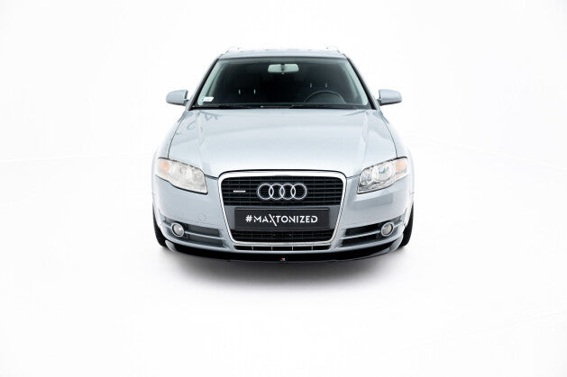 Frontlippe V.2 passend für Audi A4 B7 schwarz Hochglanz