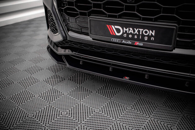 Frontlippe V.2 passend für Audi RSQ8 Mk1 schwarz Hochglanz