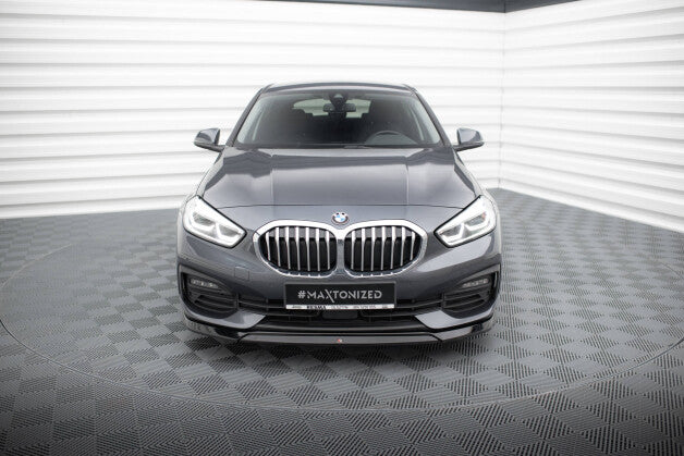 Frontlippe V.2 passend für BMW 1er F40 schwarz Hochglanz