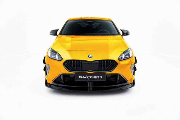 Frontlippe V.2 passend für BMW 1er M-Paket F70 schwarz Hochglanz