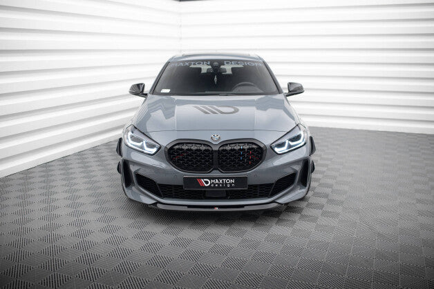 Frontlippe V.2 passend für BMW 1er M-Paket/ M135i / 128ti F40 schwarz Hochglanz