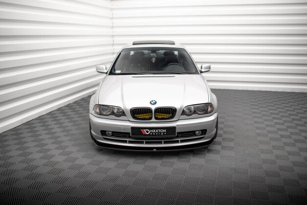 Frontlippe V.2 passend für BMW 3er Coupe E46 schwarz Hochglanz