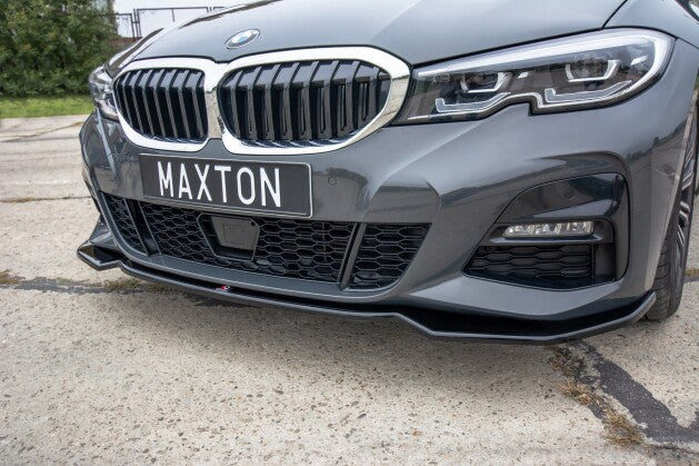 Frontlippe V.2 passend für BMW 3er M-Paket G20 schwarz Hochglanz
