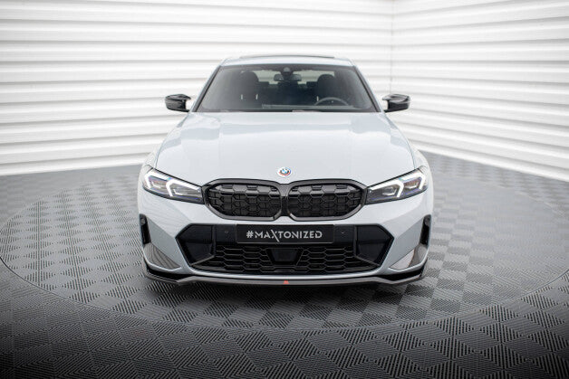 Frontlippe V.2 passend für BMW 3er M340i / M-Paket G20 / G21 FL schwarz Hochglanz