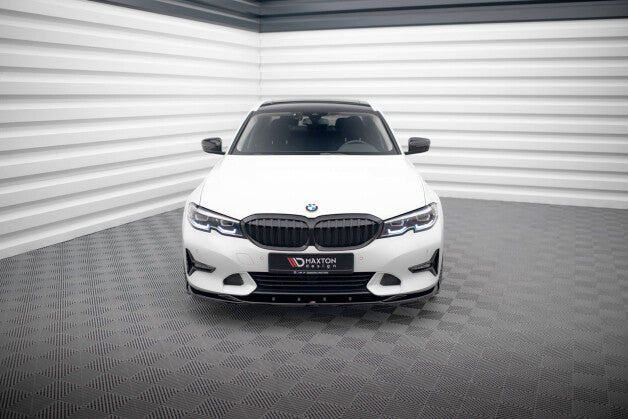 Frontlippe V.2 passend für BMW 3er Sport Line G20 / G21 schwarz Hochglanz