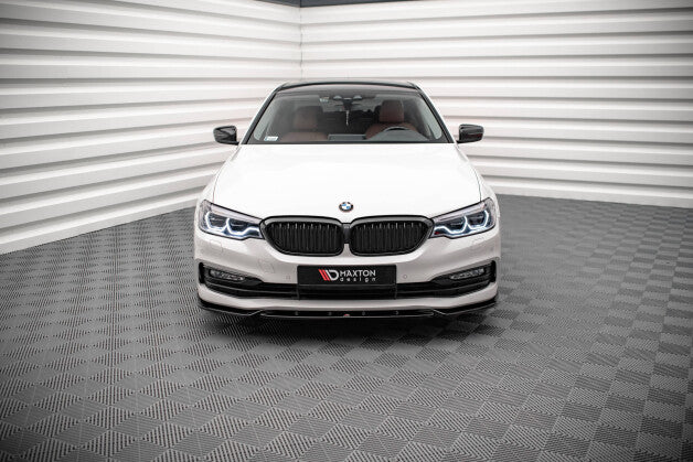 Frontlippe V.2 passend für BMW 5er G30 / G31 schwarz Hochglanz