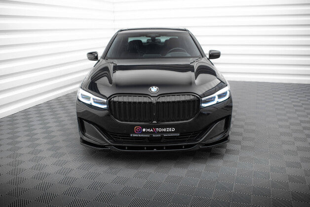 Frontlippe V.2 passend für BMW 7 G11 / G12 FL schwarz Hochglanz