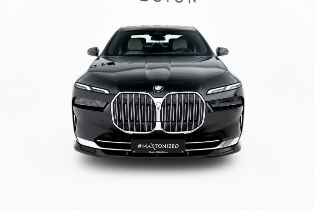 Frontlippe V.2 passend für BMW 7 G70 schwarz Hochglanz