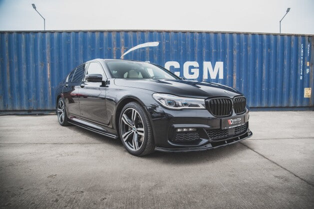 Frontlippe V.2 passend für BMW 7 M-Paket G11 /G12 schwarz Hochglanz