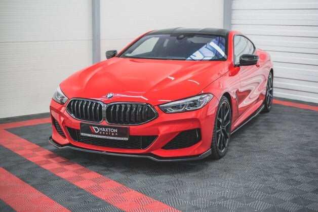 Frontlippe V.2 passend für BMW 8 Coupe G15 / 8 Gran Coupe M Paket G16 schwarz Hochglanz