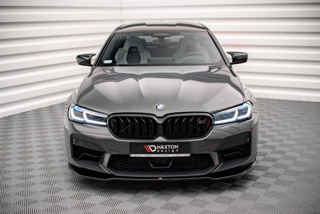 Frontlippe V.2 passend für BMW M5 F90 FL schwarz Hochglanz
