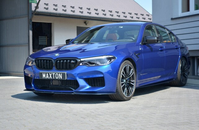 Frontlippe V.2 passend für BMW M5 F90 schwarz Hochglanz