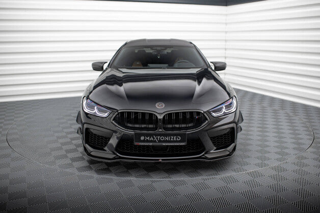 Frontlippe V.2 passend für BMW M8 Gran Coupe F93 / Coupe F92 schwarz Hochglanz