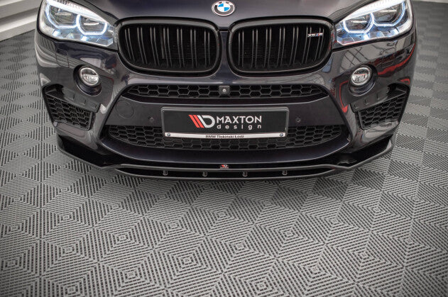 Frontlippe V.2 passend für BMW X5 M F85 / X6 M F86 schwarz Hochglanz