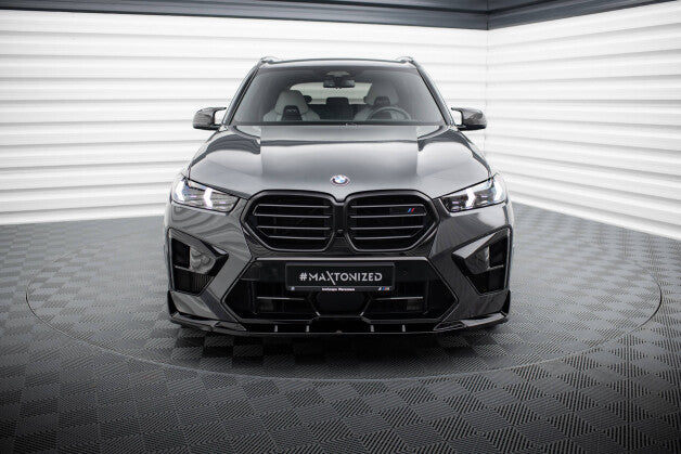 Frontlippe V.2 passend für BMW X5 M F95 FL schwarz Hochglanz