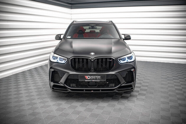 Frontlippe V.2 passend für BMW X5M F95 schwarz Hochglanz