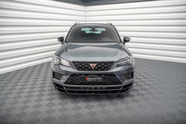 Frontlippe V.2 passend für CUPRA Ateca Mk1 schwarz Hochglanz