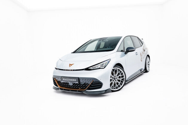 Frontlippe V.2 passend für CUPRA Born Mk1 schwarz Hochglanz