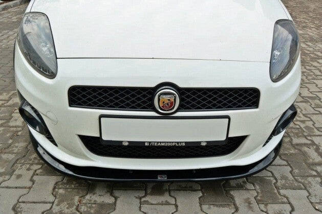 Frontlippe V.2 passend für Fiat Grande Punto ABARTH schwarz Hochglanz