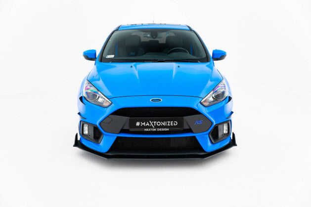 Frontlippe V.2 passend für Ford Focus RS Mk3 schwarz matt