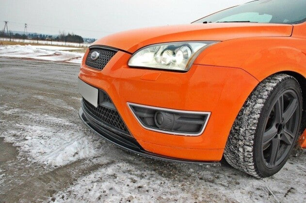 Frontlippe V.2 passend für Ford Focus ST Mk2 schwarz Hochglanz
