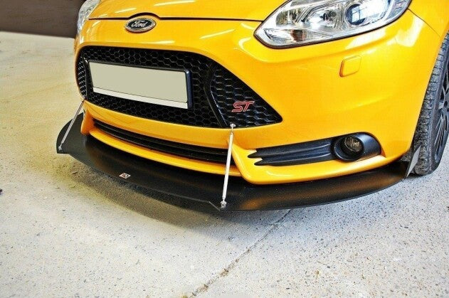 Frontlippe V.2 passend für Ford Focus ST Mk3 schwarz matt
