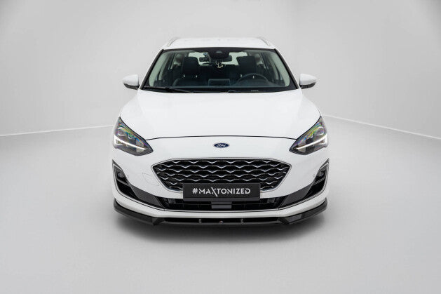 Frontlippe V.2 passend für Ford Focus Vignale Mk4 schwarz Hochglanz
