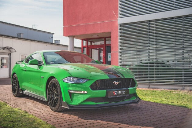 Frontlippe V.2 passend für Ford Mustang GT MK6 FL schwarz matt