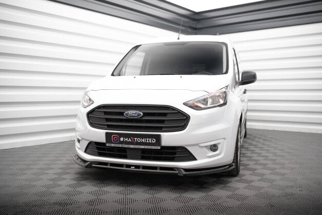Frontlippe V.2 passend für Ford Transit Connect Mk2 FL schwarz Hochglanz