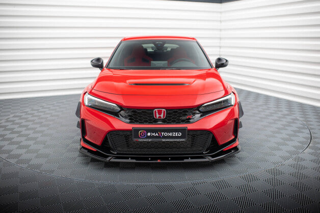 Frontlippe V.2 passend für Honda Civic Type-R Mk 11 schwarz Hochglanz