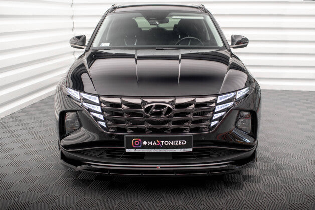 Frontlippe V.2 passend für Hyundai Tucson Mk4 schwarz Hochglanz