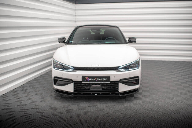 Frontlippe V.2 passend für Kia EV6 GT-Line Mk1 schwarz Hochglanz
