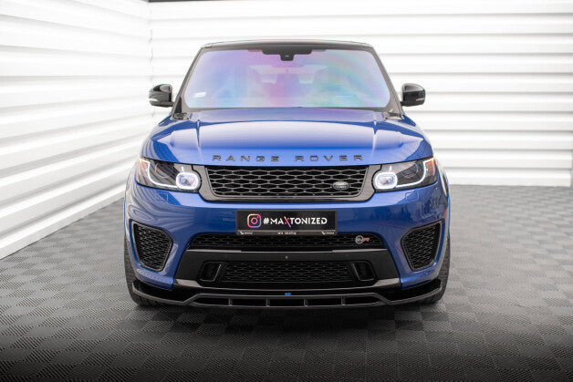 Frontlippe V.2 passend für Land Rover Range Rover Sport SVR Mk2 schwarz Hochglanz