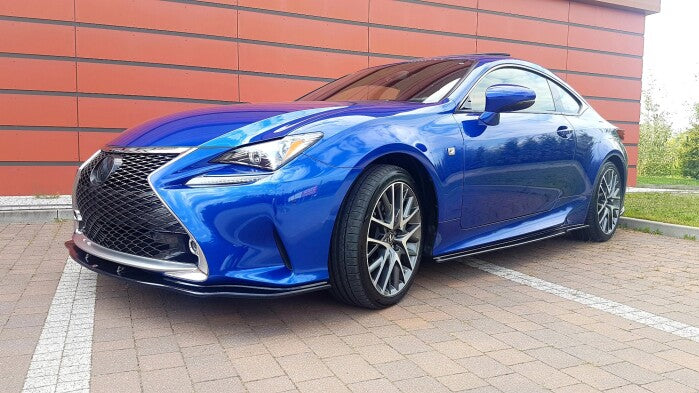 Frontlippe V.2 passend für Lexus Rc Carbon Look