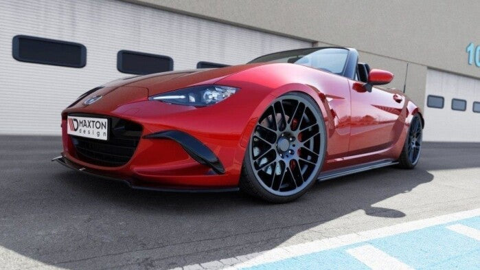Frontlippe V.2 passend für Mazda MX-5 ND (Mk4) schwarz Hochglanz