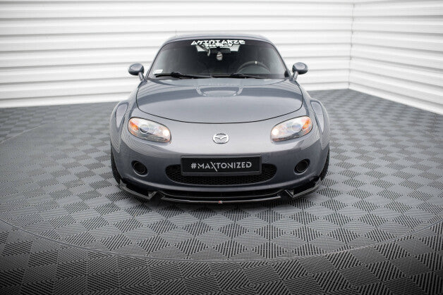 Frontlippe V.2 passend für Mazda MX5 NC (Mk3) schwarz Hochglanz
