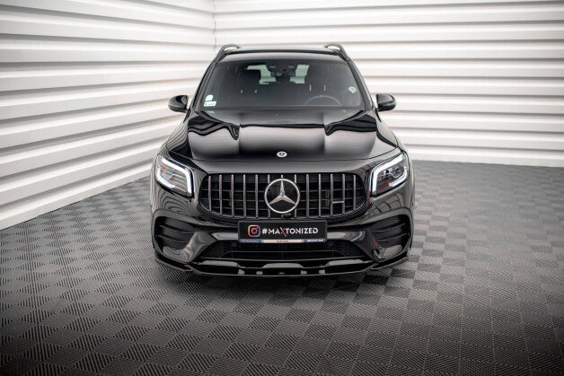 Frontlippe V.2 passend für Mercedes-AMG GLB 35 / AMG-Line X247 schwarz Hochglanz