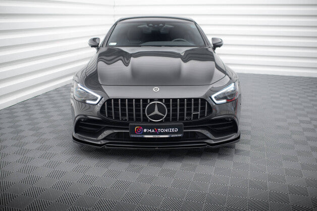Frontlippe V.2 passend für Mercedes-AMG GT 53 4-Door Coupe X290 schwarz Hochglanz