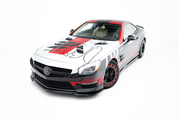 Frontlippe V.2 passend für Mercedes SL 63 AMG R231 schwarz Hochglanz