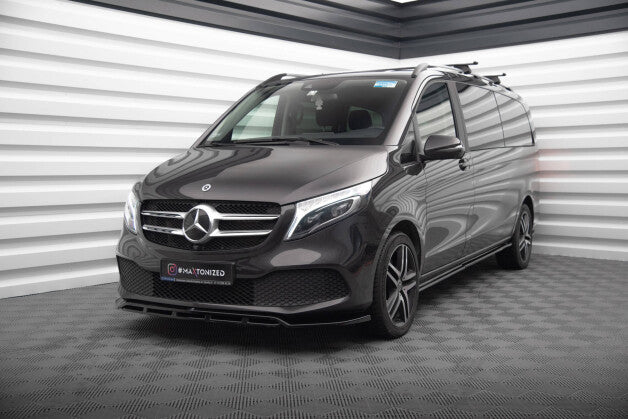 Frontlippe V.2 passend für Mercedes V-Klasse W447 FL schwarz Hochglanz
