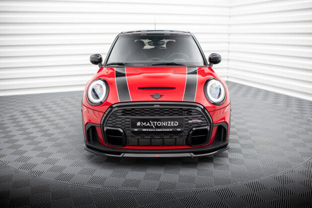 Frontlippe V.2 passend für Mini Cooper S John Cooper Works F56 FL schwarz Hochglanz