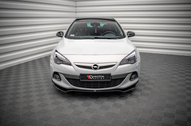 Frontlippe V.2 passend für Opel Astra GTC OPC-Line J schwarz Hochglanz