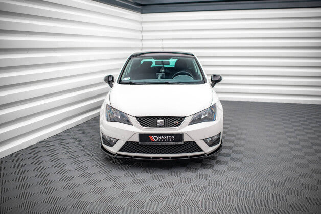 Frontlippe V.2 passend für Seat Ibiza FR SC Mk4 FL schwarz Hochglanz