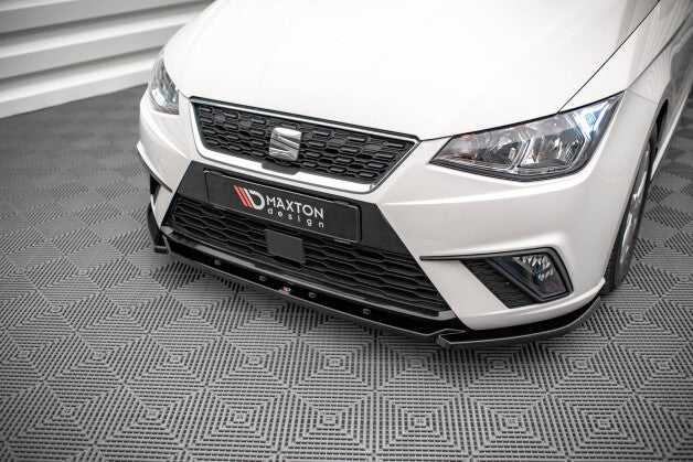 Frontlippe V.2 passend für Seat Ibiza FR/ Standard Mk5 schwarz Hochglanz