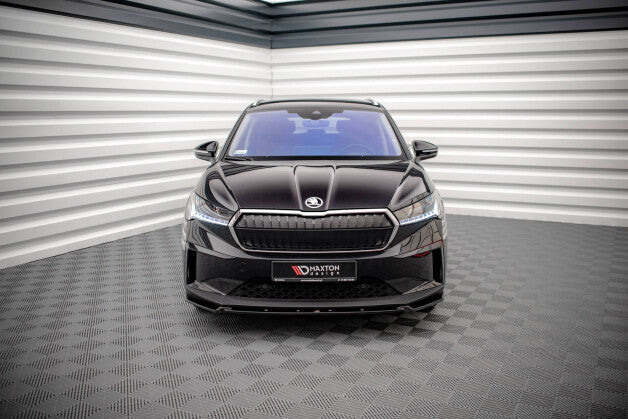 Frontlippe V.2 passend für Skoda Enyaq iV schwarz Hochglanz
