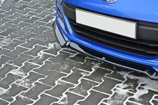 Frontlippe V.2 passend für Subaru BRZ Mk1 FL schwarz Hochglanz