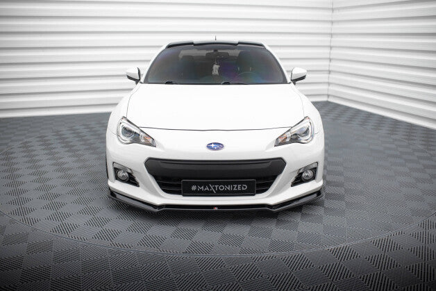 Frontlippe V.2 passend für Subaru BRZ Mk1 schwarz Hochglanz