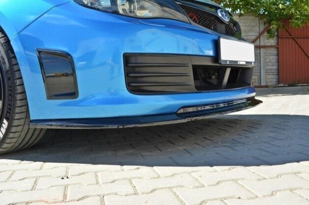 Frontlippe V.2 passend für Subaru Impreza WRX STI Mk3 schwarz Hochglanz