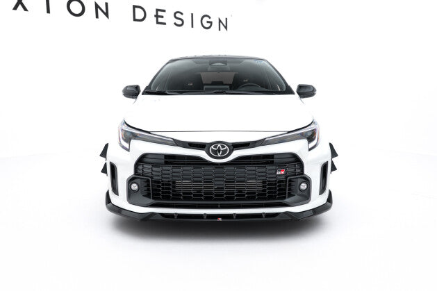 Frontlippe V.2 passend für Toyota GR Corolla Mk12 schwarz Hochglanz